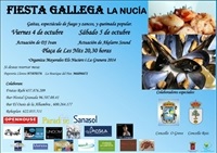 Fiesta Gallega cartel