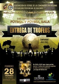 La Nucia Cartel Gala Futbol 2014