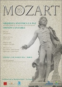 La Nucia Cartel Solo Mozart 2014