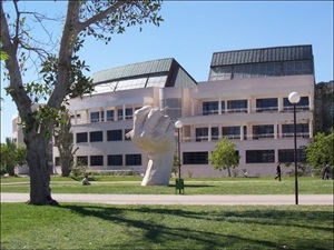 Campus de la Universidad de Alicante, donde estudian un gran porcentaje de los universitarios nucieros subvencionados