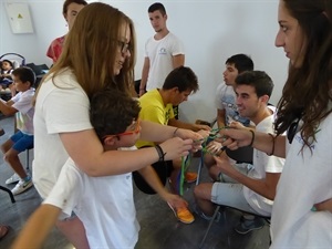 Los talelres del Campus Integra se realizan en el aula de Educación Vial