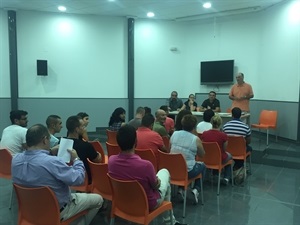 La reunión se celebró en el Centro Social Nou Espai de La Nucía