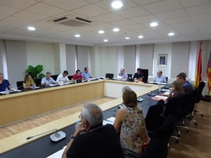 El pleno municipal se ha celebrado esta mañana en el Ayuntamiento de La Nucía