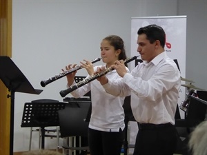 Un dueto de oboes en la primera jornada de audciones