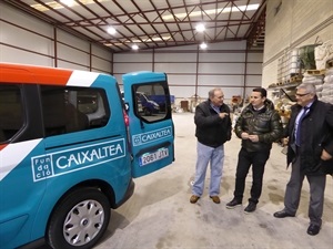 La furgoneta fue entregada en el Almacén Municipal de La Nucía