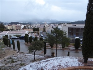 El año 2017 será recordado en La Nucía como el año que volvió a nevar