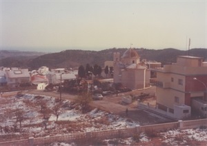Nevada en La Nucía el 12 de febrero de 1983