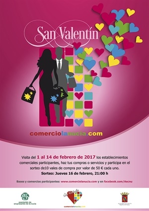 Cartel de la Campaña de Aecnu de San Valentín