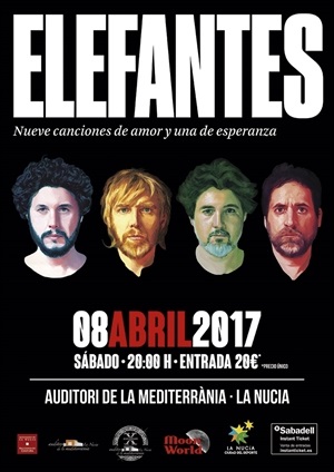 El concierto empezará a las 20 h este sábado 8 de abril en l'Auditori de la Mediterrània