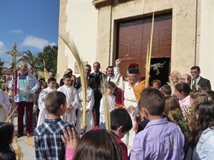 Bendición de Ramos en la ermita de Sant Rafel