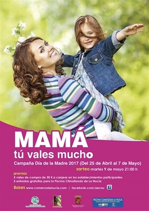 Todas las compras realizadas en los comercios de AECNU tendrán premio desde hoy, 25 de abril, hasta el próxiimo 7 de mayo, Día de la Madre