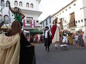 Las calles de La Nucía volverán a llenarse de colorido, actuaciones, animación y puestos medievales
