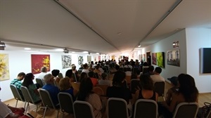Más de 100 personas llenaron las butacas de la Sala Mestral de l'Auditori de La Nucía.