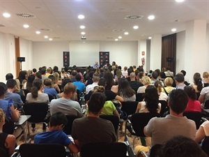 La reunión se celebró en la Sala Ponent de l'Auditori de la Mediterrània