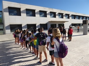 780 alumnos han comenzado las clases hoy en el IES La Nucía