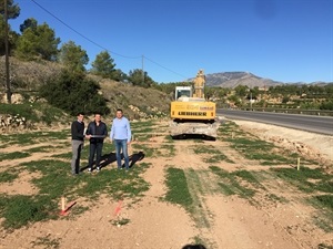 Esta actuación supondrá un nueva entrada y salida a la carretera Altea-La Nucía para aumentar la seguridad vial del autobús escolar