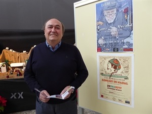 Pedro Lloret, concejal de Cultura, en la presentación del Nadal Infantil Cultural 2017