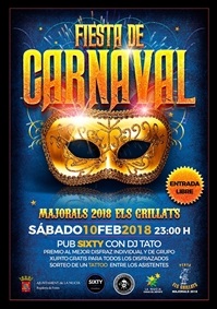 La Nucia Cartel Carnaval ad 2018