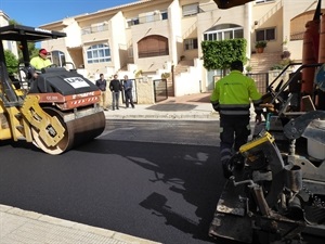 Las obras de reasfaltado serán realizadas por la Diputación de Alicante