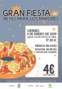 La Nucia Cartel fiesta roscon Reyes 2019