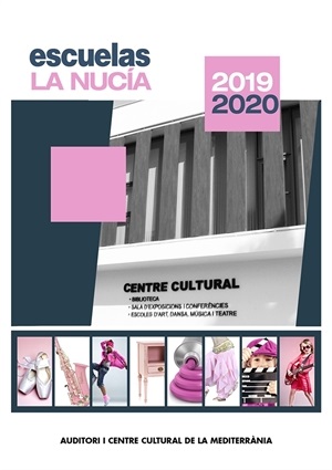 Cartel de las Escuelas Culturales 2019-2020