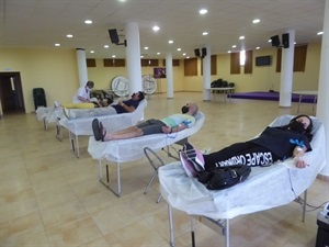 El Centro de Transfusión de la Comunidad Valenciana se desplazó ayer martes 1 de septiembre a La Nucía