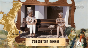 Antonia Ivorra Cano “Tonina” y Maria Antònia Cano Ivorra “Tona”  fueron las protagonistas de uno de los espacios de este divertido programa de À Punt