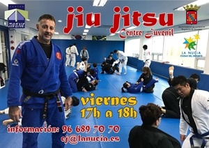 Cartel de la nueva actividad de Jiu Jitsu
