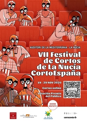 Cartel del VII Festival de Cortos de La Nucía