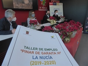 La clausura del Taller de Empleo se celebró en el Estadi Olímpiic Camilo Cano