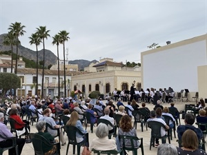 La última actuación de la UM La Nucía fue el 30 de mayo en la plaça dels Músics, pero no actuó la banda al completo