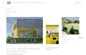 Reportaje en la revista AD España sobre La Nuc-ía y su arquitectura sostenible
