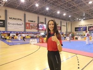 Adriana Cerezo compitió en La Nucía, el pasado mes de junio, antes de viajar a Tokio