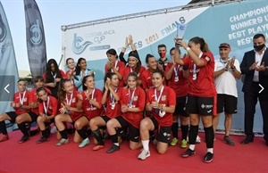 El femenino del CF La Nucía quedó subcampeón de la CBC 2021