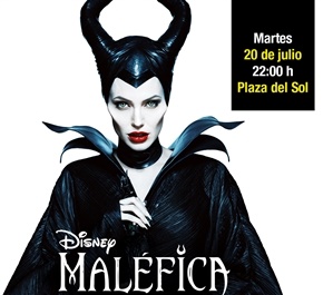La película "Maléfica" se proyectará esta noche en la plaza del Sol de La Nucía, con entrada gratuita
