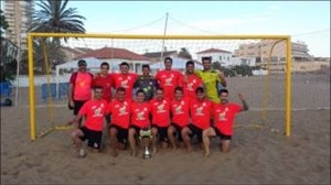 El equipo de fútbol Playa del CF La Nucía debutará en la Liga Nacional el próximo mes de junio