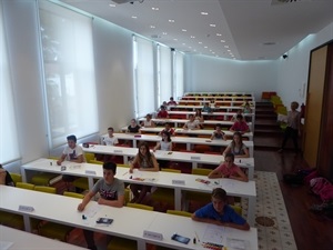 Los exámenes se realizan en la Seu Universitària
